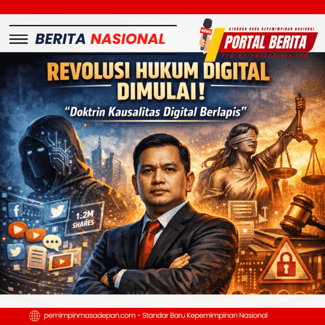 
 Revolusi Hukum Digital Dimulai: Gagasan Besar Arfian D. Septiandri Guncang Paradigma UU ITE